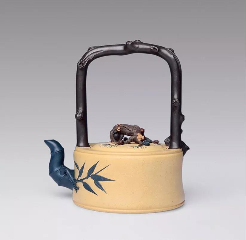 10種最美花器提梁壺，精美別致雕花紫砂壺!