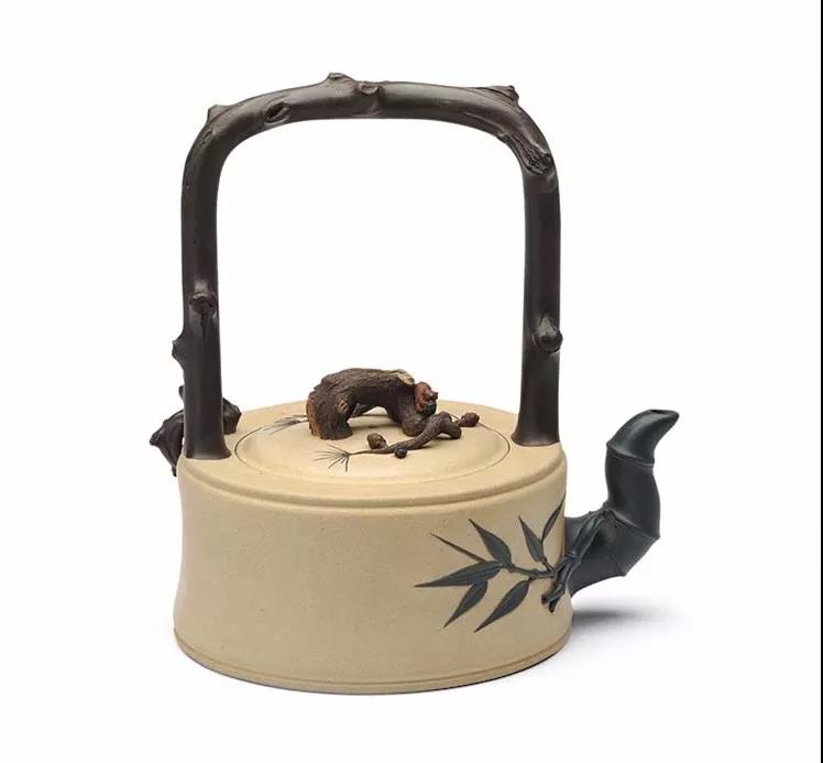 10種最美花器提梁壺，精美別致雕花紫砂壺!