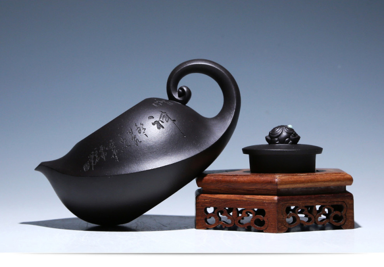 創(chuàng)意別致紫砂壺，個性手工美型外觀紫砂壺