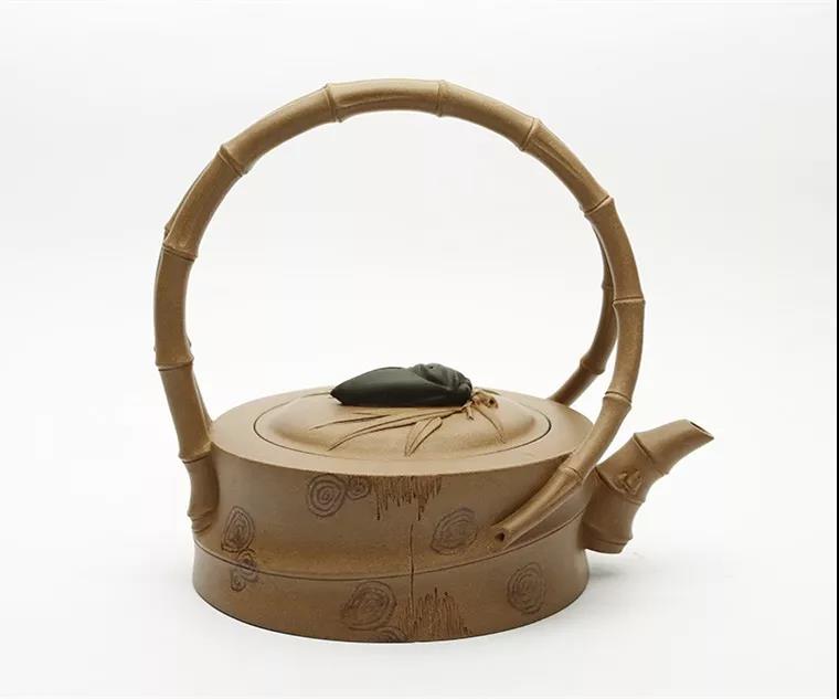 10種最美花器提梁壺，精美別致雕花紫砂壺!