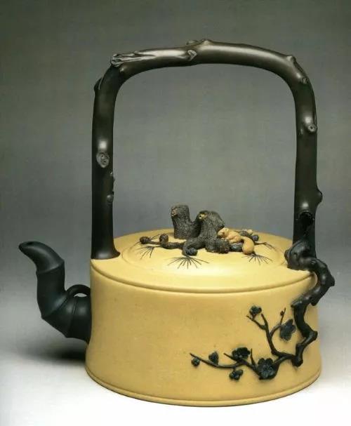 10種最美花器提梁壺，精美別致雕花紫砂壺!