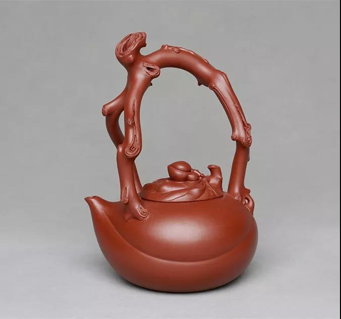 10種最美花器提梁壺，精美別致雕花紫砂壺!